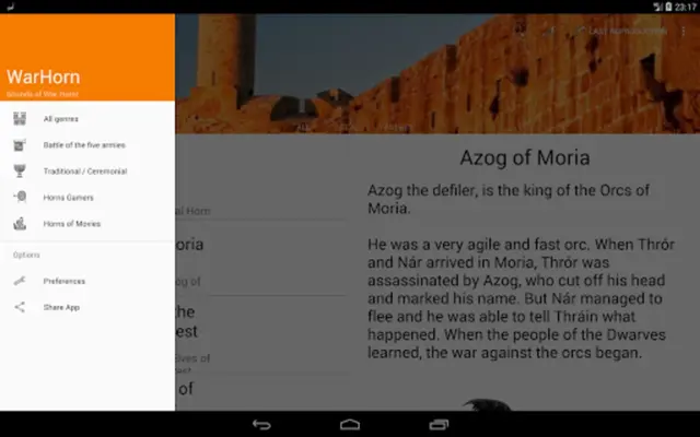 WarHorn - Sounds of War Horn! android App screenshot 12